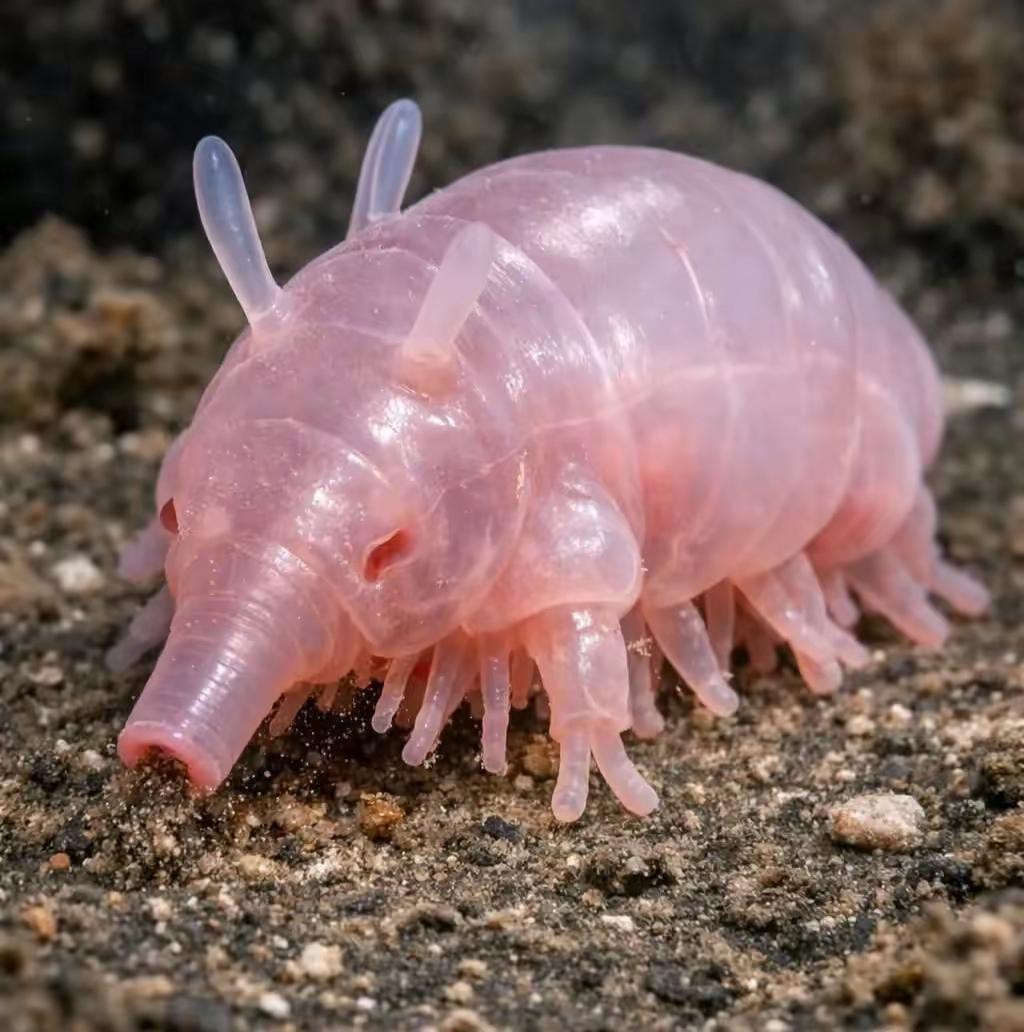 深海最通透的生物：海猪，活得简单，反而最长久！在海平面下1000米的漆黑深