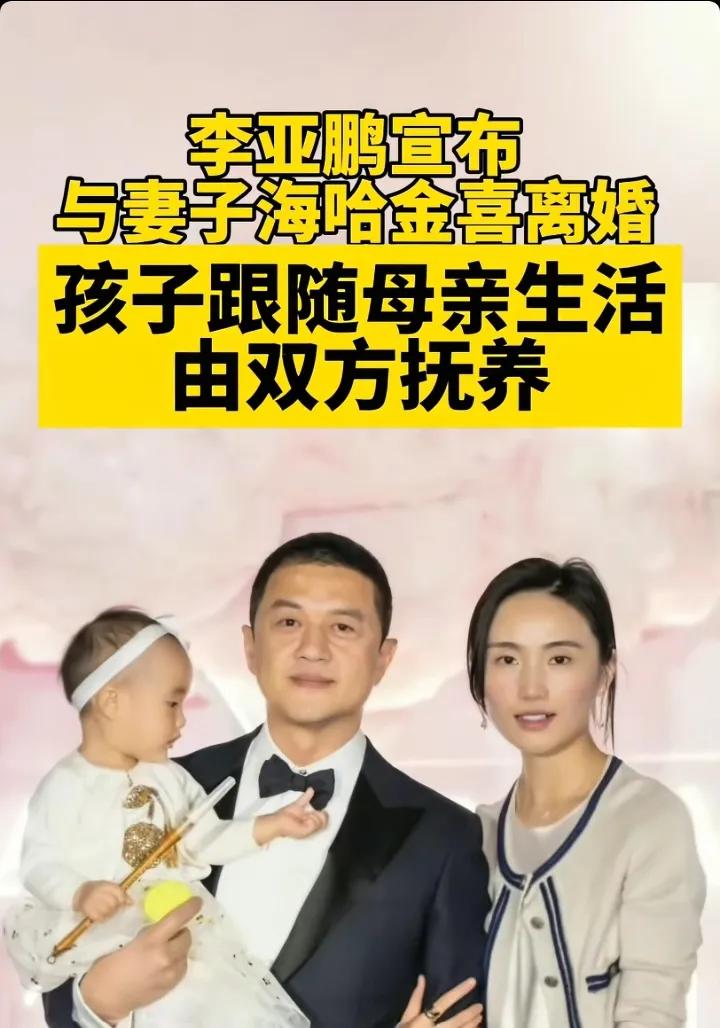 海哈金喜为什么和李亚鹏离婚？有人说是不想还债了，这绝对不可能！如果是这样，那