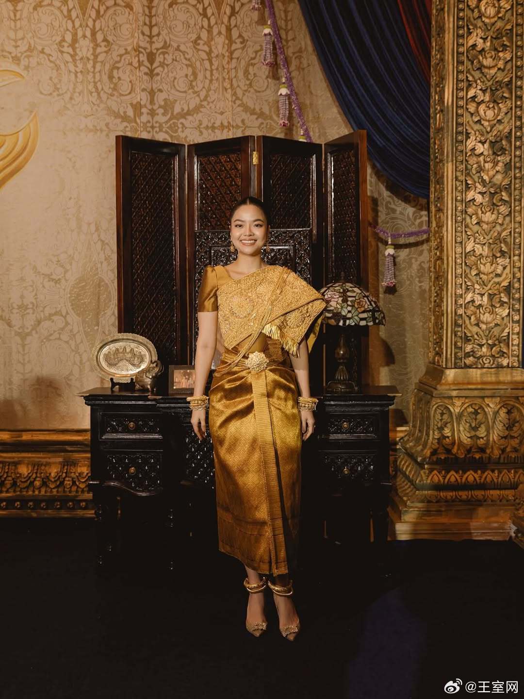 柬埔寨王室🇰🇭已故西哈努克国王的孙女诺罗敦·蓬苏丽娅公主和驸马SeavC