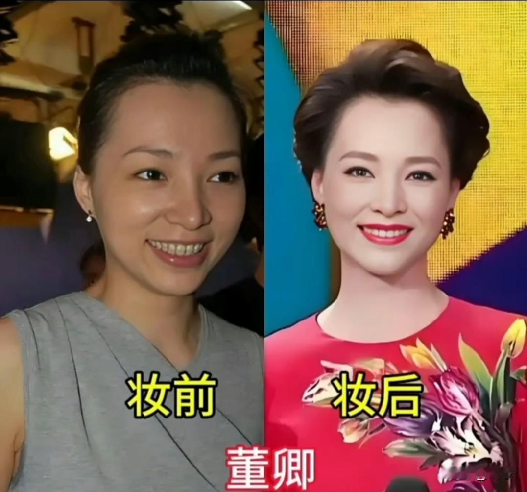 褪去舞台妆、离开镜头之后，生活里的她们又是另外一番模样。没有精致的妆容加持，素颜