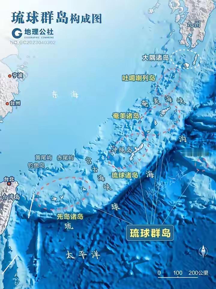 再次画线，关键是联合国宪章规定它的领土就那些！日本本土四岛！琉球群岛只是美国交给