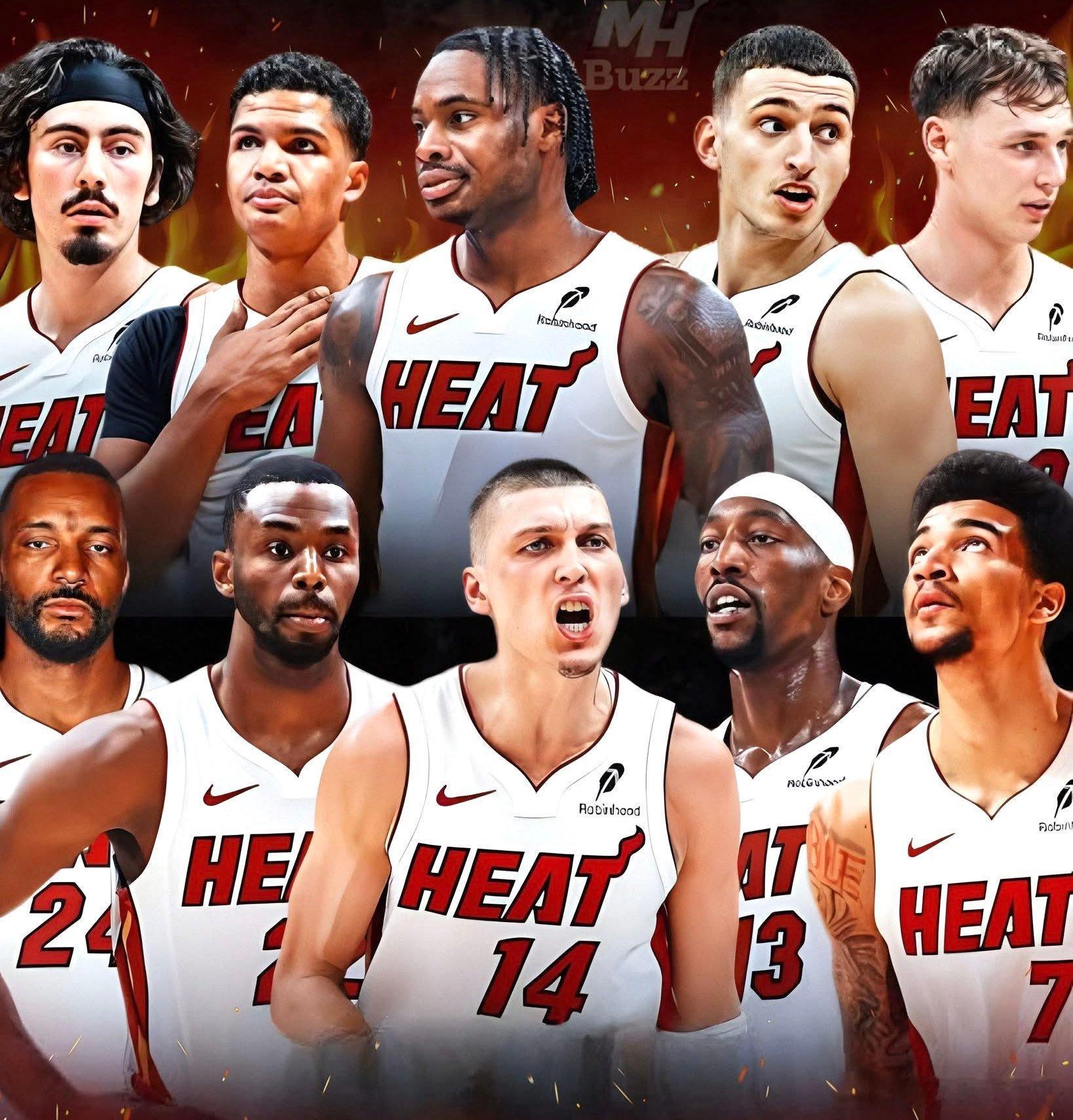 热火21场后的联盟排名数据：·投篮命中数位列第1（场均45.0次）·比赛节奏