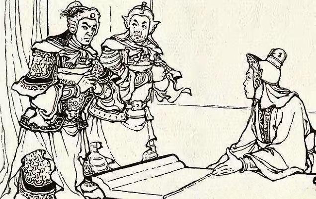 周瑜对鲁肃说道：但留此人，必为江东之祸，及早杀之，以却后患。随即令帐前...