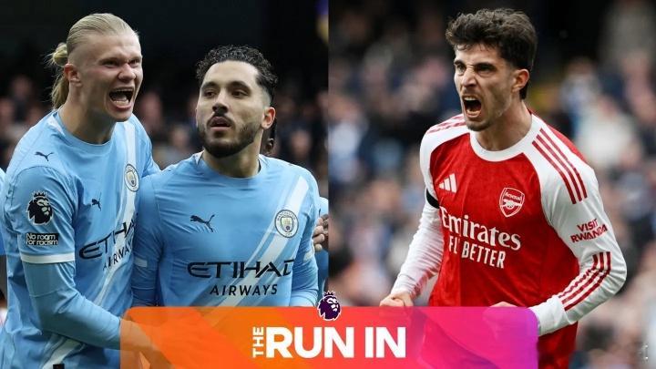 英超阿森纳曼城争冠大戏狂飙升级🔥英超罕见剧本再度来袭！本赛季英超冠军悬念留至