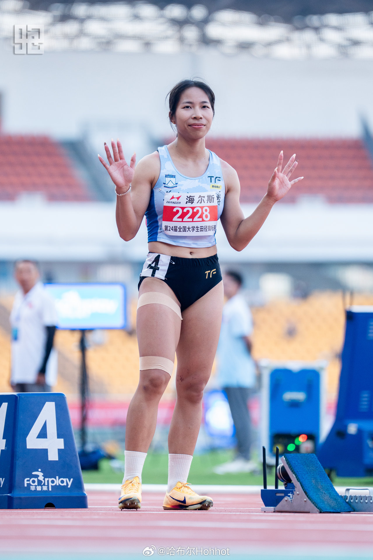 2026第24届全国大学生田径锦标赛女子丁组400米决赛对决中，来自中北大学的