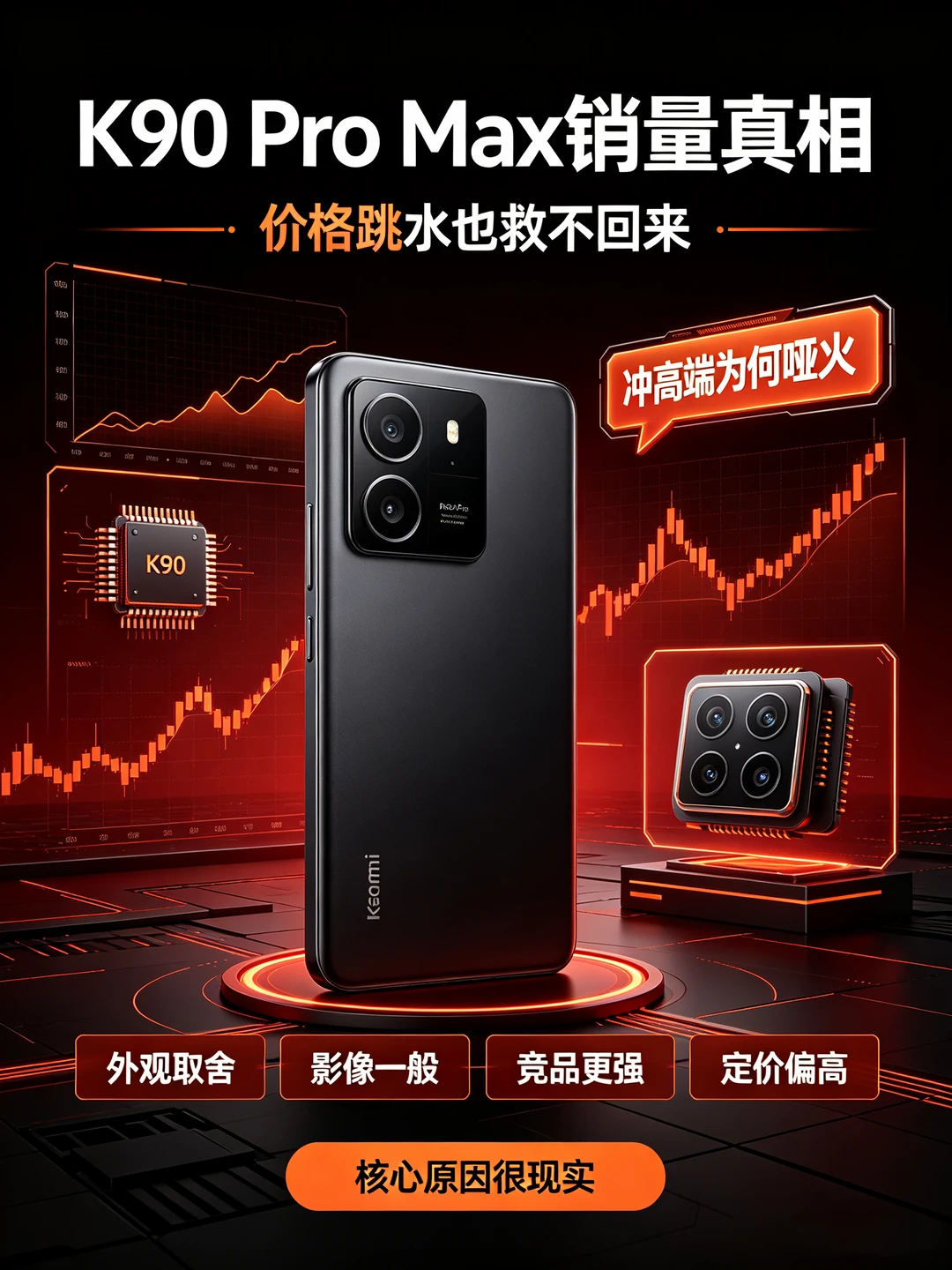 红米 K90 Pro Max 为什么销量哑火？