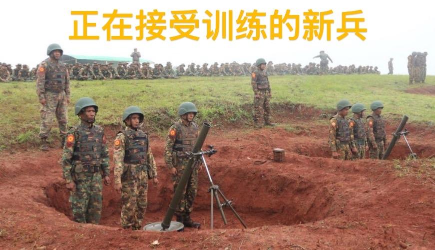 6月15日若开军俘虏马圭省帕丹大批缅军新兵俘虏仰光富豪暗中大量收购若开军控制