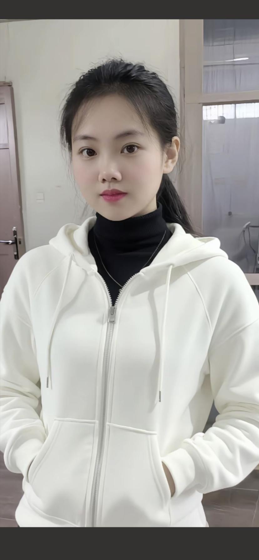 白衣飘飘，静待春风。