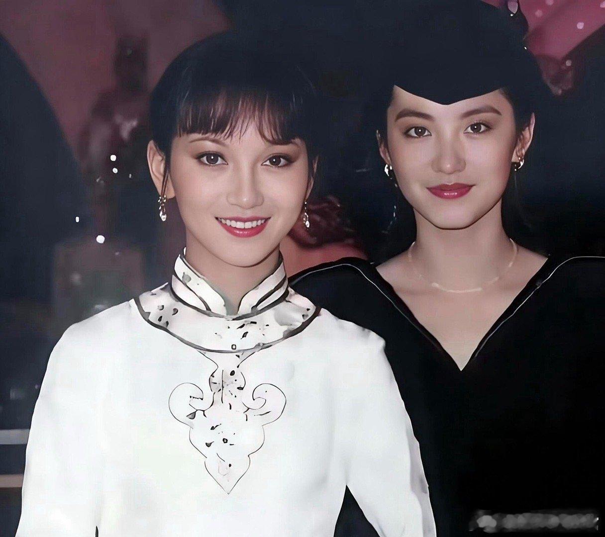 赵雅芝林青霞年轻时的同台