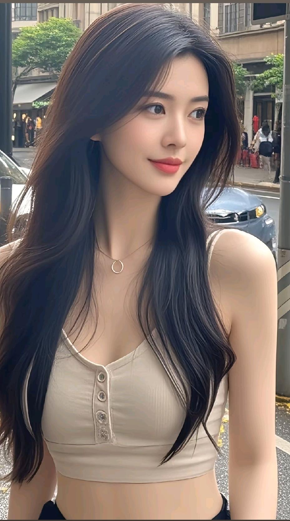 都市街头，甜美少女，轻奢时尚，街拍大片