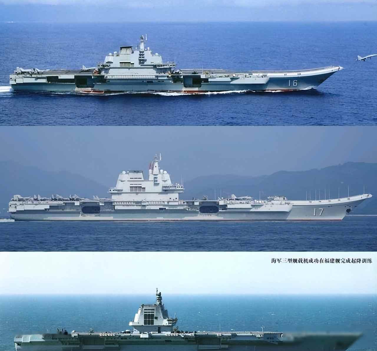 比想象的更强大！3支航母打击群加14艘055，已经可以横扫西太？站在甲板上看着