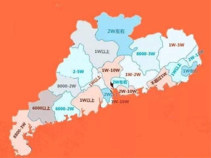 广东省地区分布图_广东省各市地图