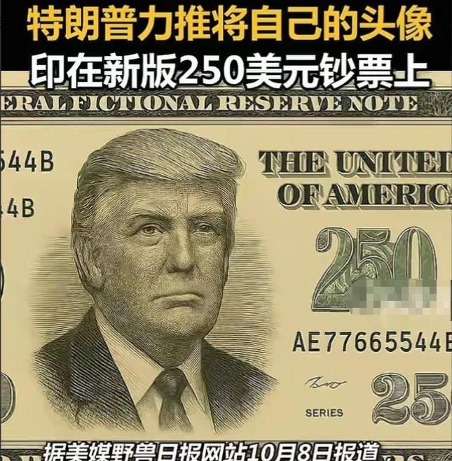 谁能想到，美国历史上第一张面值250美元的钞票，不仅要把已经乱成一锅粥的美元体系