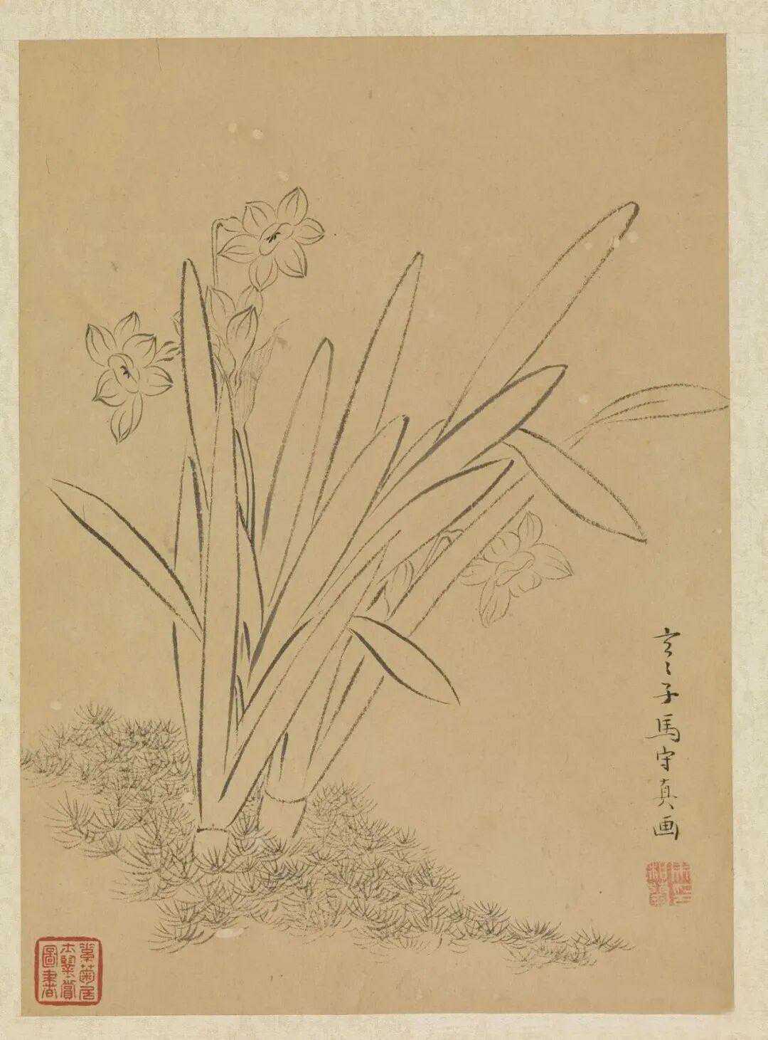 马湘兰神游林壑册。马湘兰（1548年—1604年），本名马守真，小字玄儿，又字