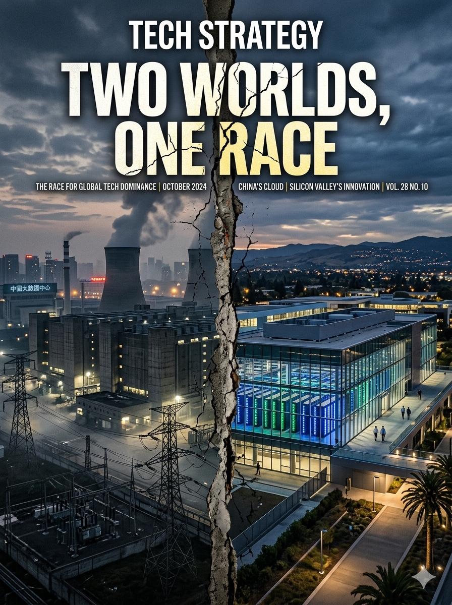 两套AI，中西方两个世界，正在建一堵越来越高的墙。很多人一提AI竞争，脑子里就