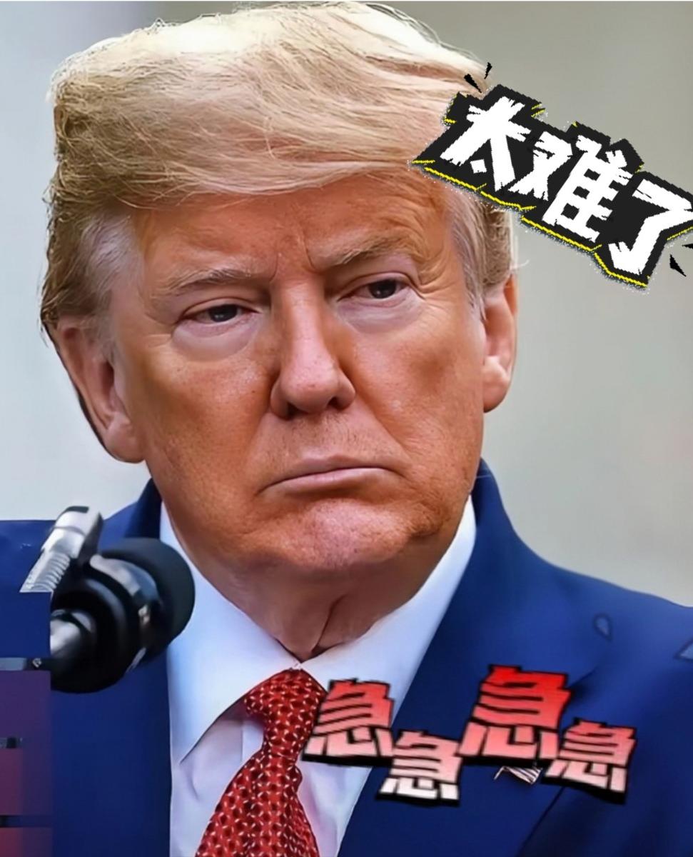 如今，印度、东南亚都跑了个遍都被啪啪打脸。特朗普这回是真急得像热锅上的蚂蚁
