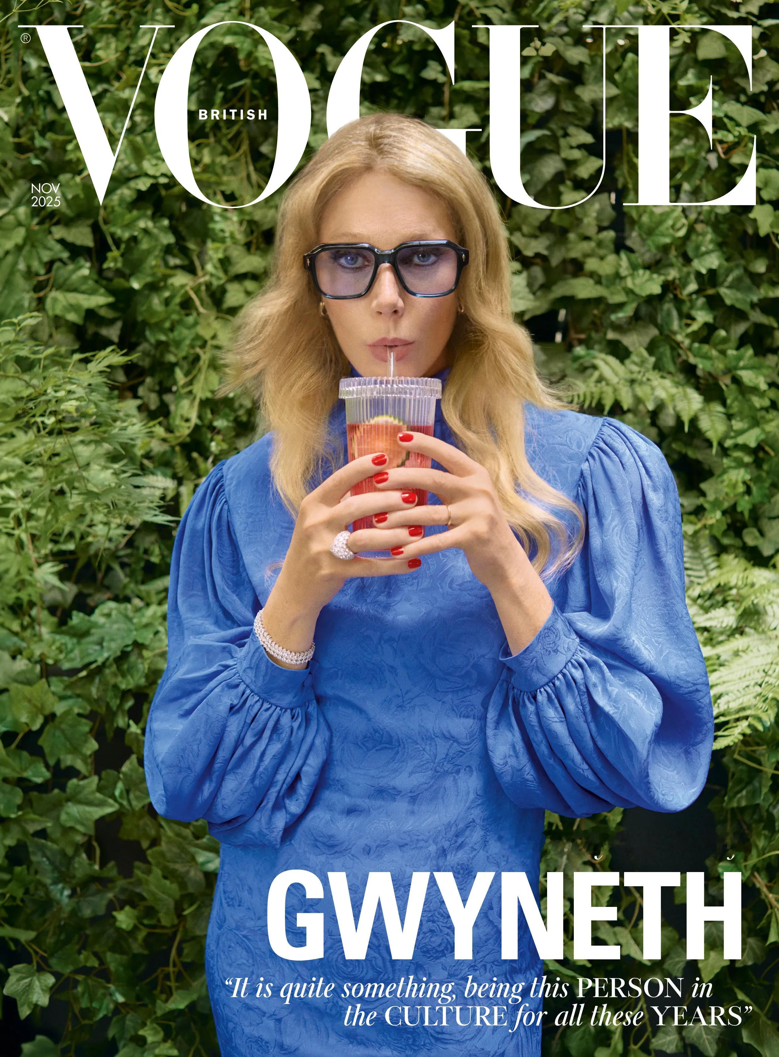 小辣椒GwynethPaltrow登上英国《VOGUE》11月号封面及写真美图