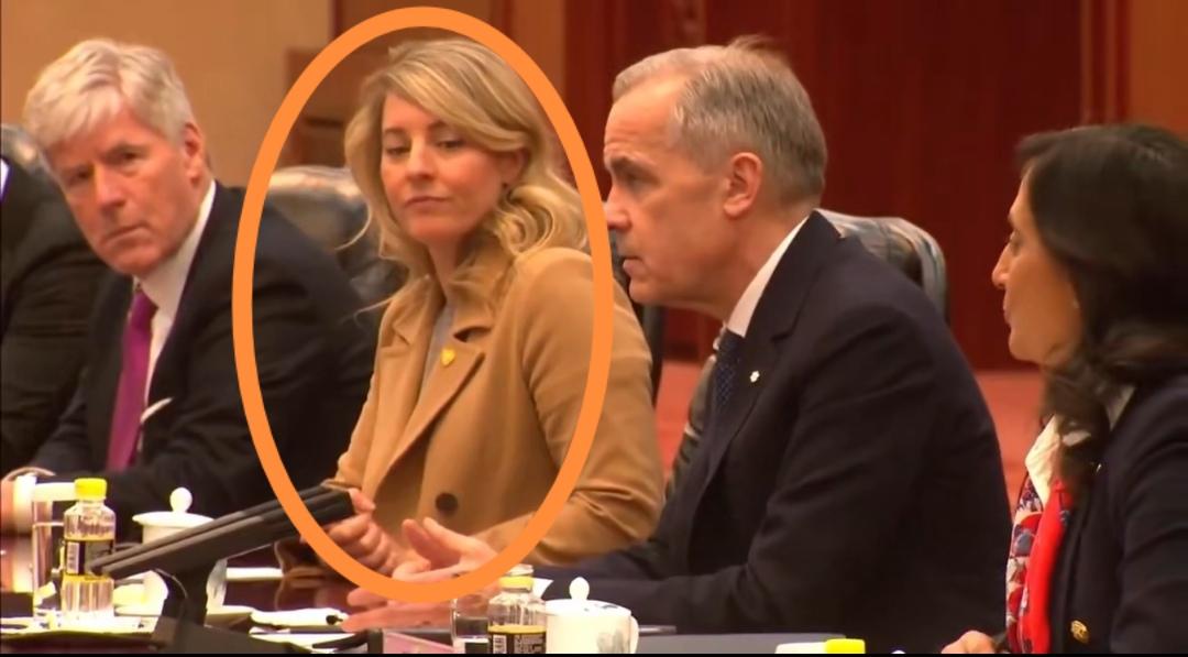 卡尼身边的“金发飒姐”，才是中加谈判的“关键先生”！加拿大总理卡尼访华，身旁