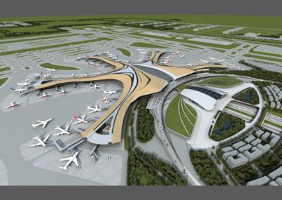 厦门翔安国际机场有大动静啦！8月30日，北一、南一两条跑道双线贯通，施工进入最后