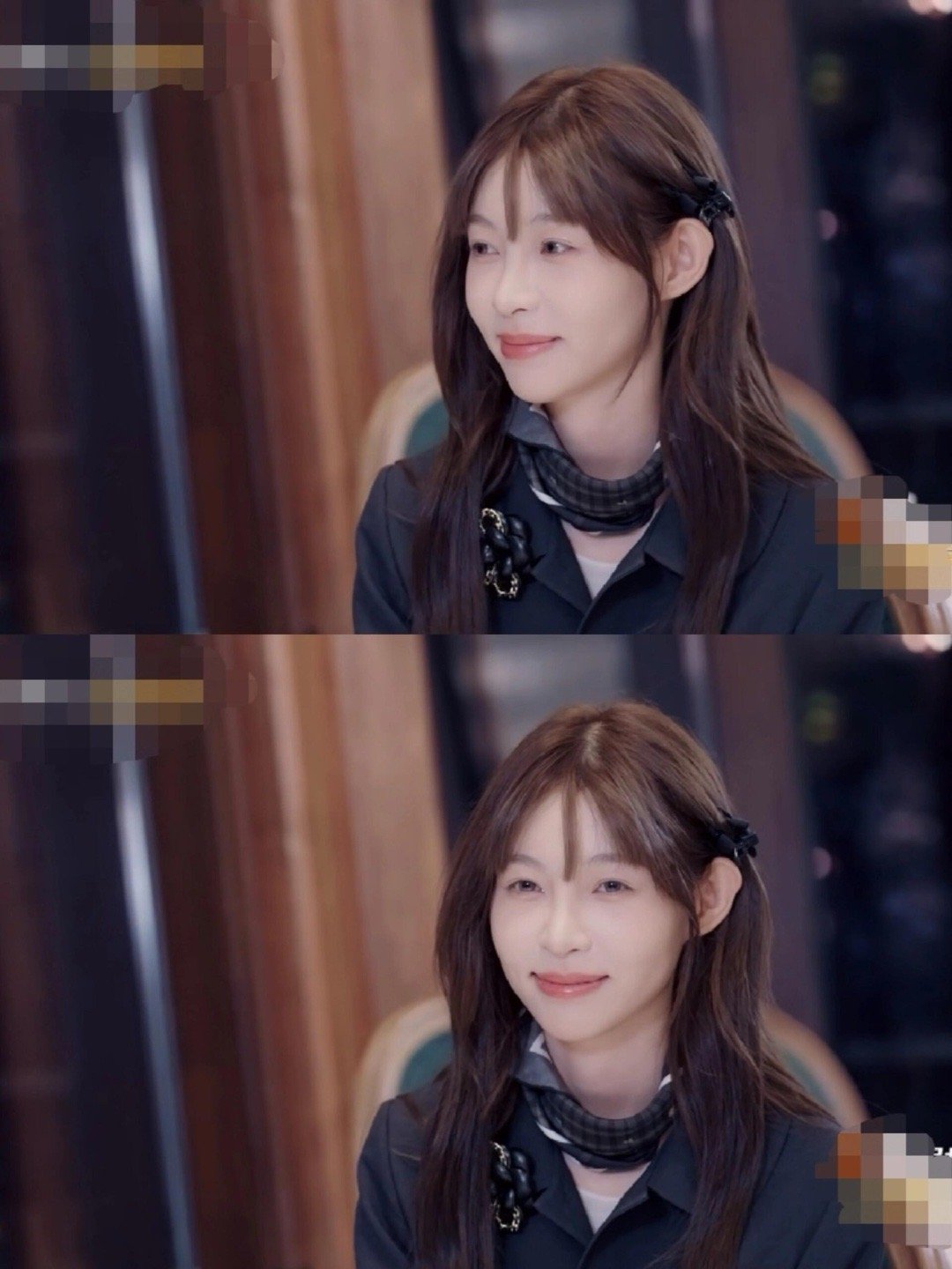 痞幼是不是男嘉宾她一个都不感冒，发型都不弄了