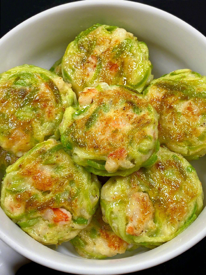 萝卜虾饼真的太香啦，有菜有肉巨开胃🤩​​​
