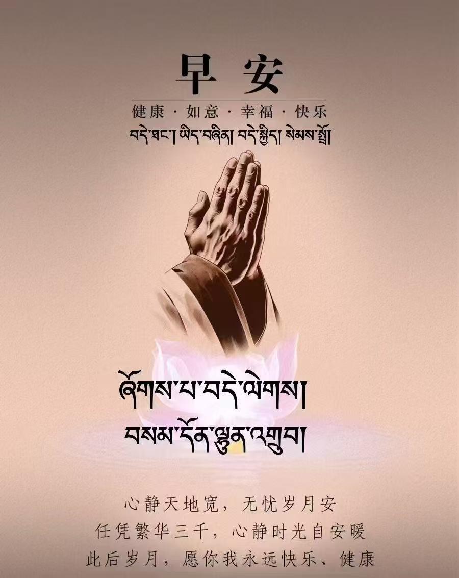 真誠友誼永不變，心中的人總掛念，清晨問候從心來，一聲早安似見面。早上好！