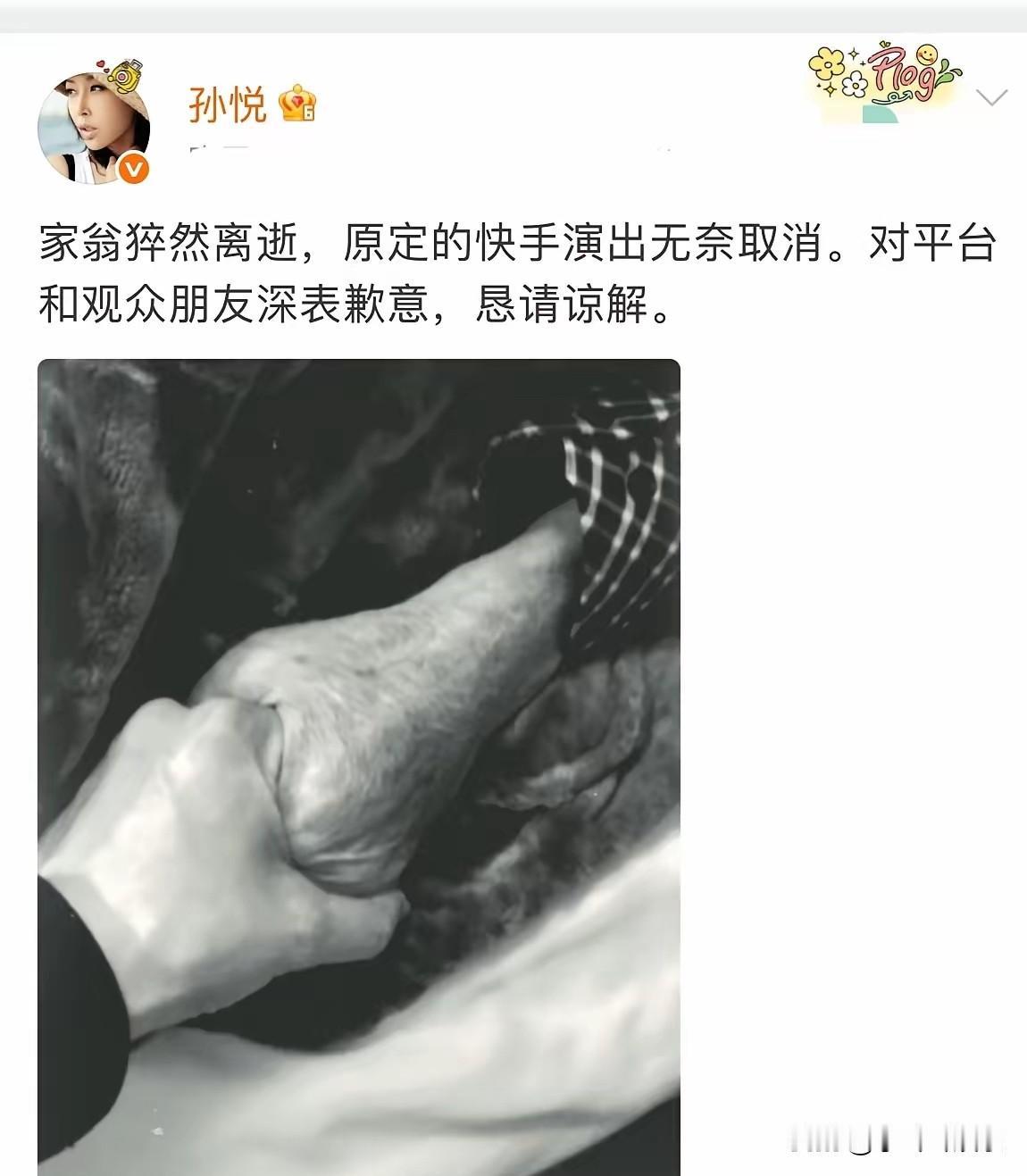 孙悦，再次证明多读书真的有用不信你看她说的话她竟然用这么一个词家翁猝然