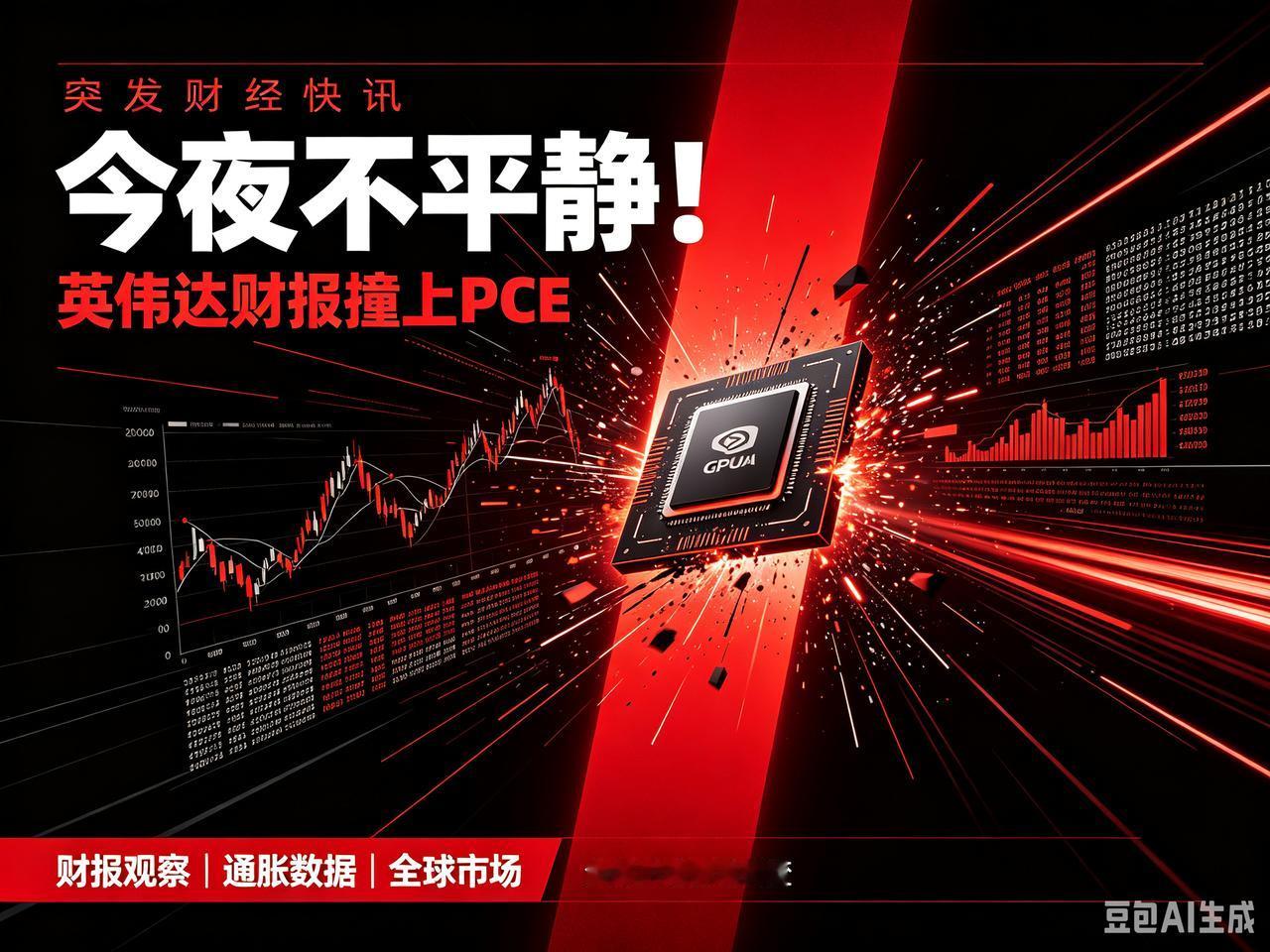 今夜不平静！英伟达财报撞上PCE，全球市场屏息待变大家好，我是小团子。长期给