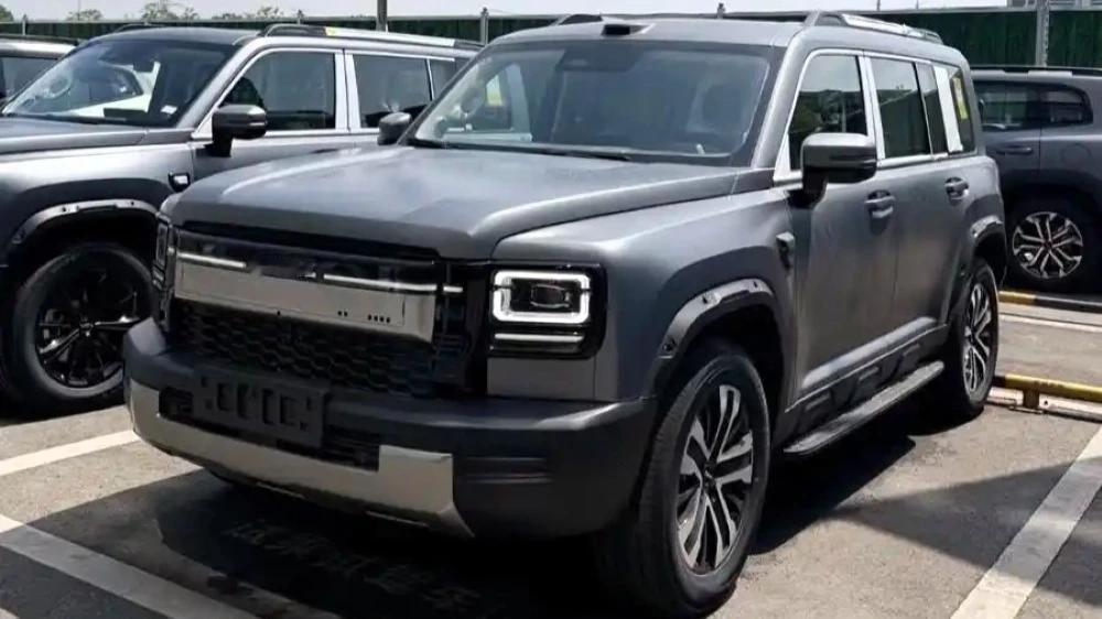 新款哈弗猛龙Plus实车亮相，新车将于4月18日开启预售。搭载Hi4混动四