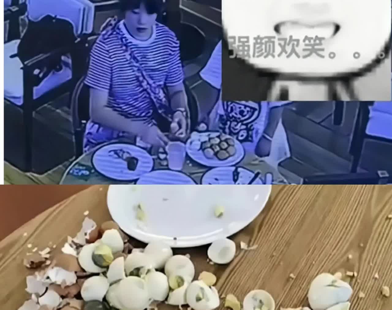 干懵圈了！自助餐不让外带，女子怒捏20个鸡蛋，满地狼藉。莫言的含金量又提