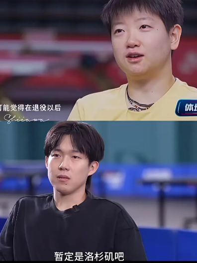 采访中莎莎和大头都谈到了退役！洛杉矶奥运会可能是莎头的最后一届奥运会。虽然非