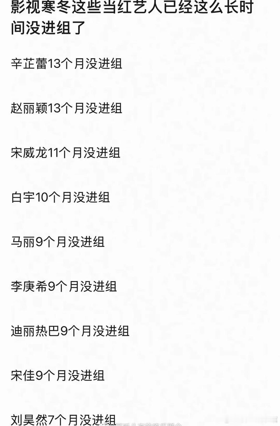 是真的影视寒冬了吗头部都没剧拍了吗