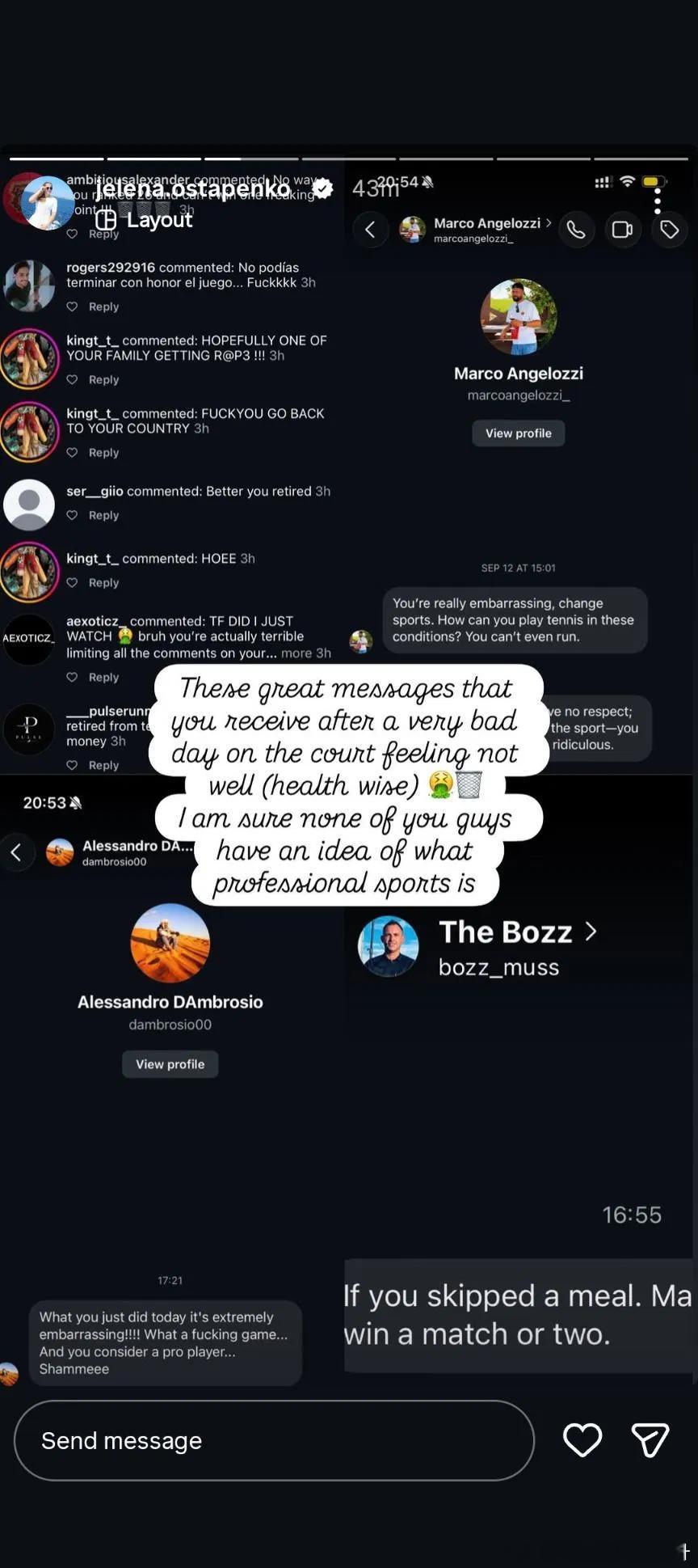 奥斯塔彭科遭遇网络攻击WTA1000多伦多站女单第二轮中奥斯塔彭科0-6/0-