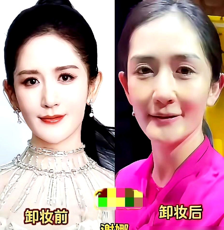 那英这组生图和舞台照，直接把网友干破防了，同一张脸反差大到离谱。素颜怼脸拍的生图里，皮肤暗沉，纹路全