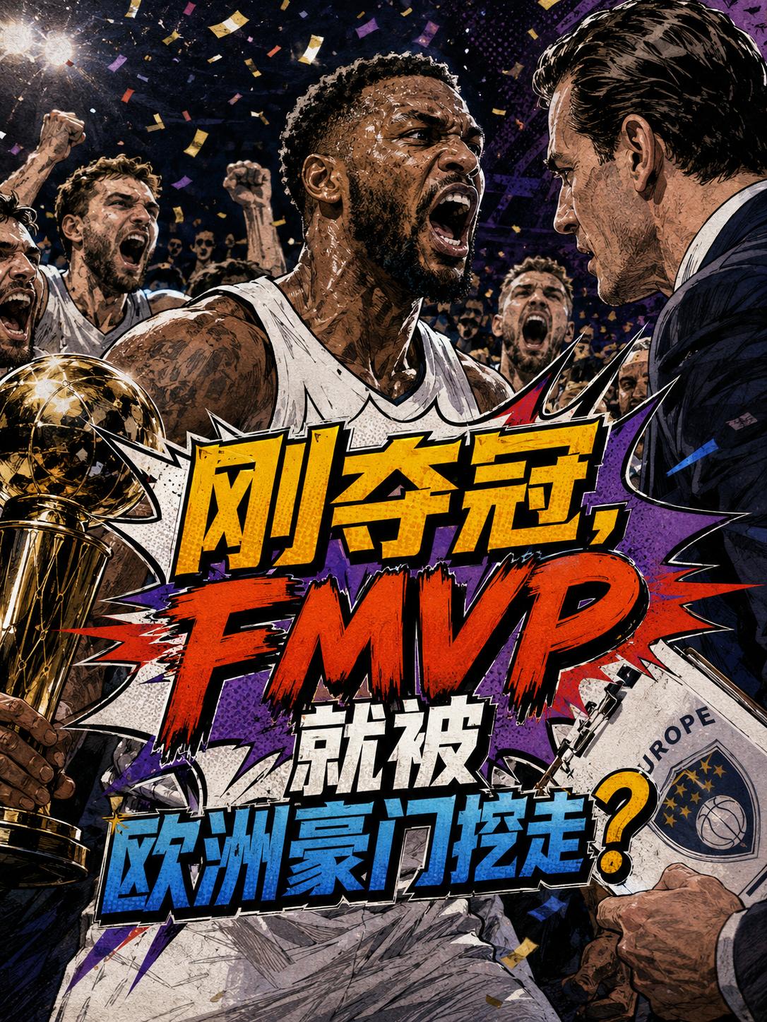 上海夺冠第二天，FMVP古德温就要被挖了——而且来的是欧洲篮坛顶级豪门！如果他真