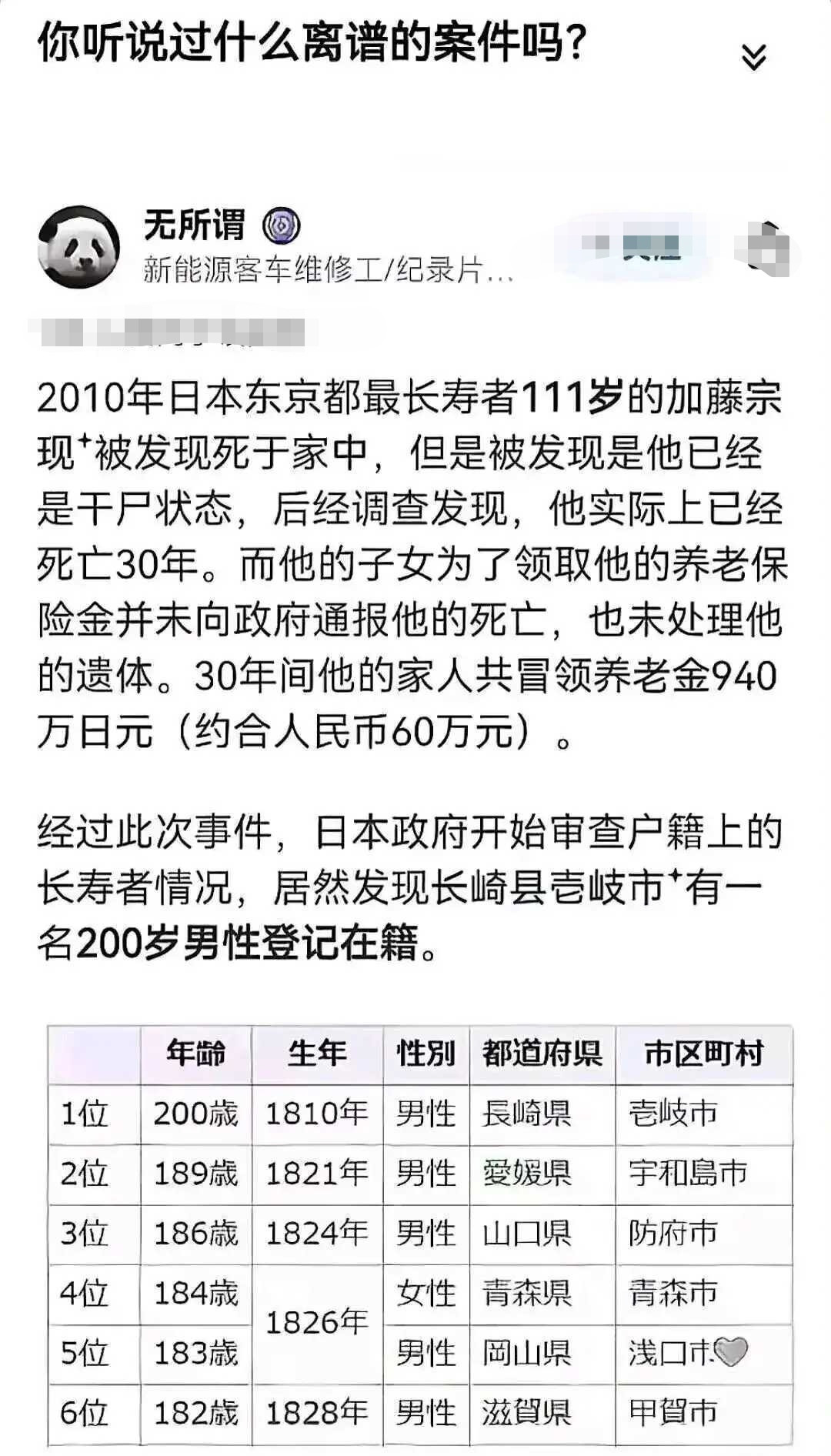 这有啥，美国还有一个三百六十多的还在领呢！