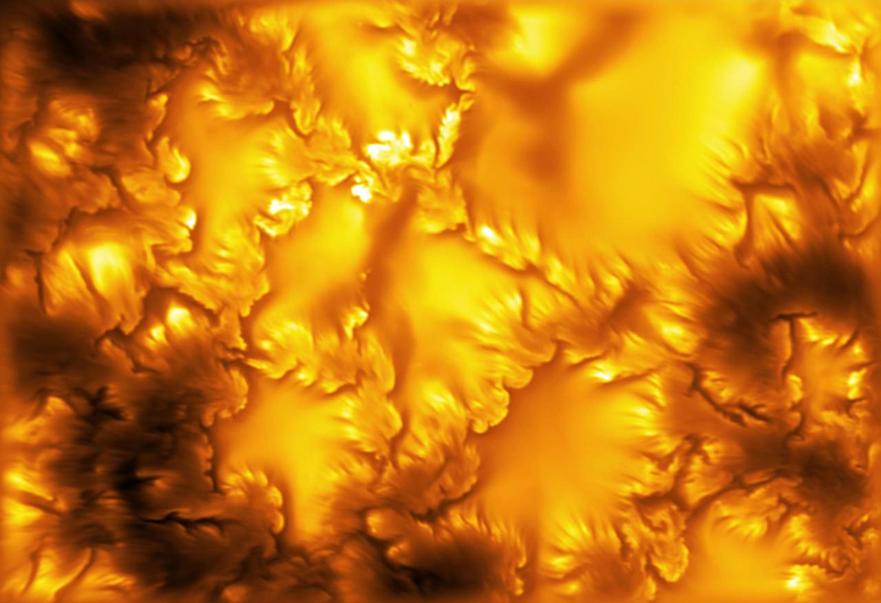 科学家拍到迄今最清晰的太阳表面图像科学家拍摄到迄今为止最清晰的太阳表面图像，