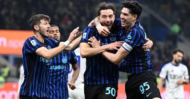 ⚽️国米在意甲联赛中连续第十次击败科莫，这是蓝黑军团历史上的首次！国米