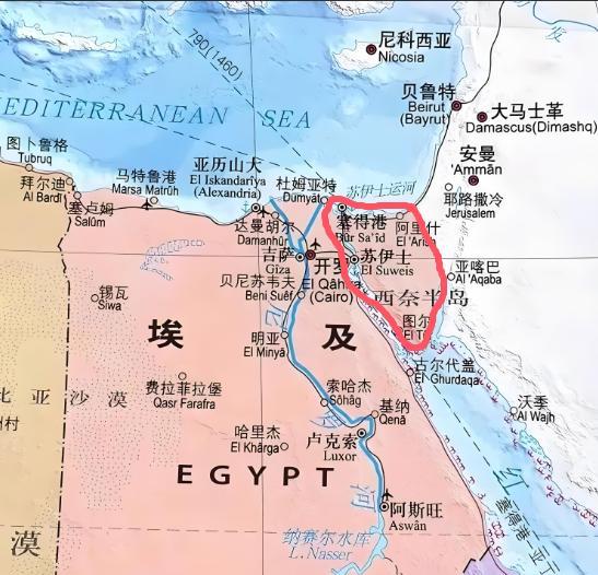 以色列时刻挂念的西奈半岛，足有6万平方公里，是以色列国土面积的3倍，但是西奈半岛