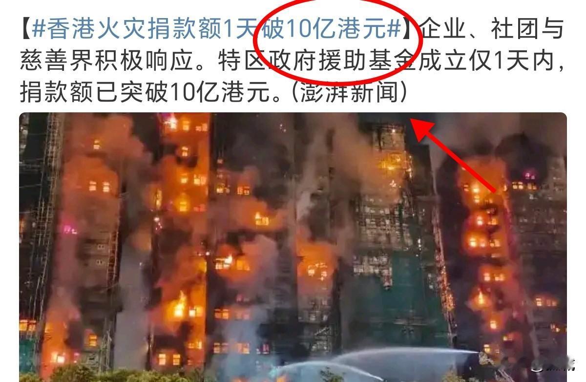 10亿善款驰援香港！1900户家庭的400万新房，真能如约而至？10亿！支