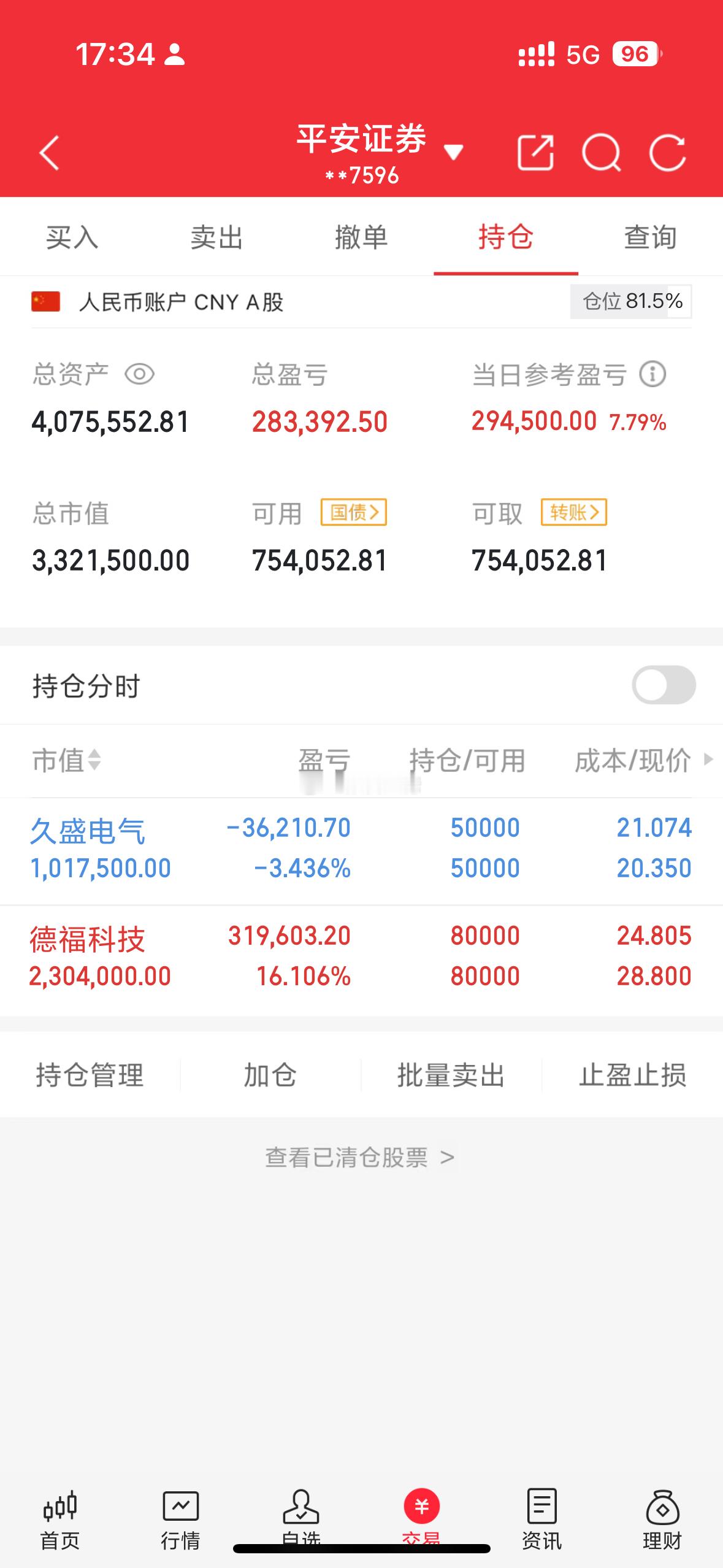 稳住别动！吃肉的一天，德福拿几天了今天有点像样的肉！久盛继续持有！​​​