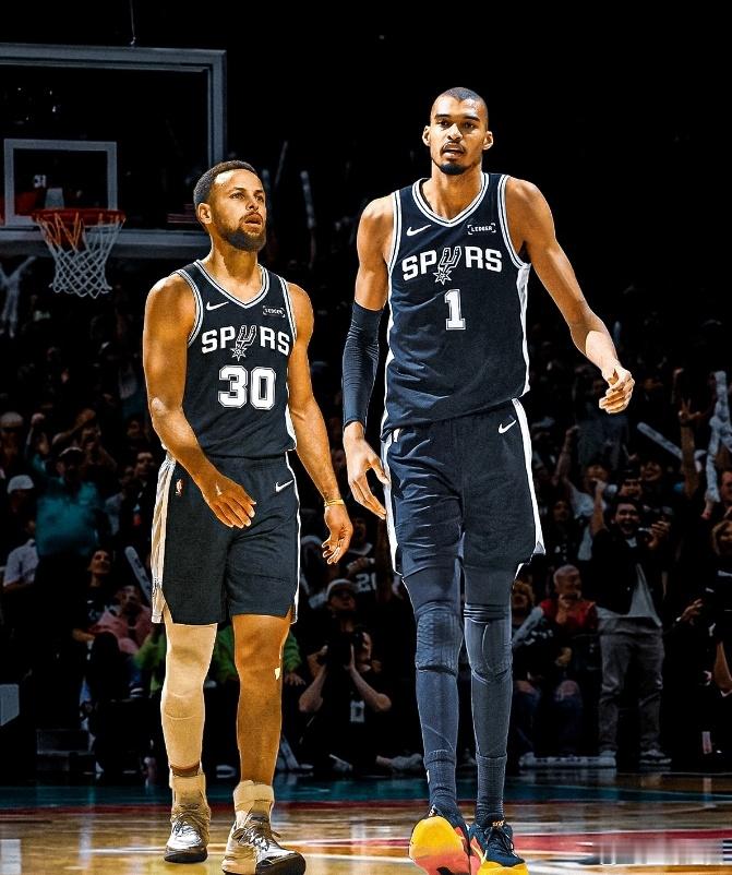 刺媒幻想库里联手文班亚马！初听觉得疯狂，细想却觉其中深意。斯蒂芬·库里在勇士已经