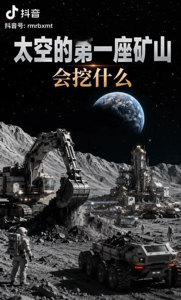 “上人民日报了！”今天刷到这消息我感觉太惊讶了，人类第一座太空矿山，居然不挖黄金