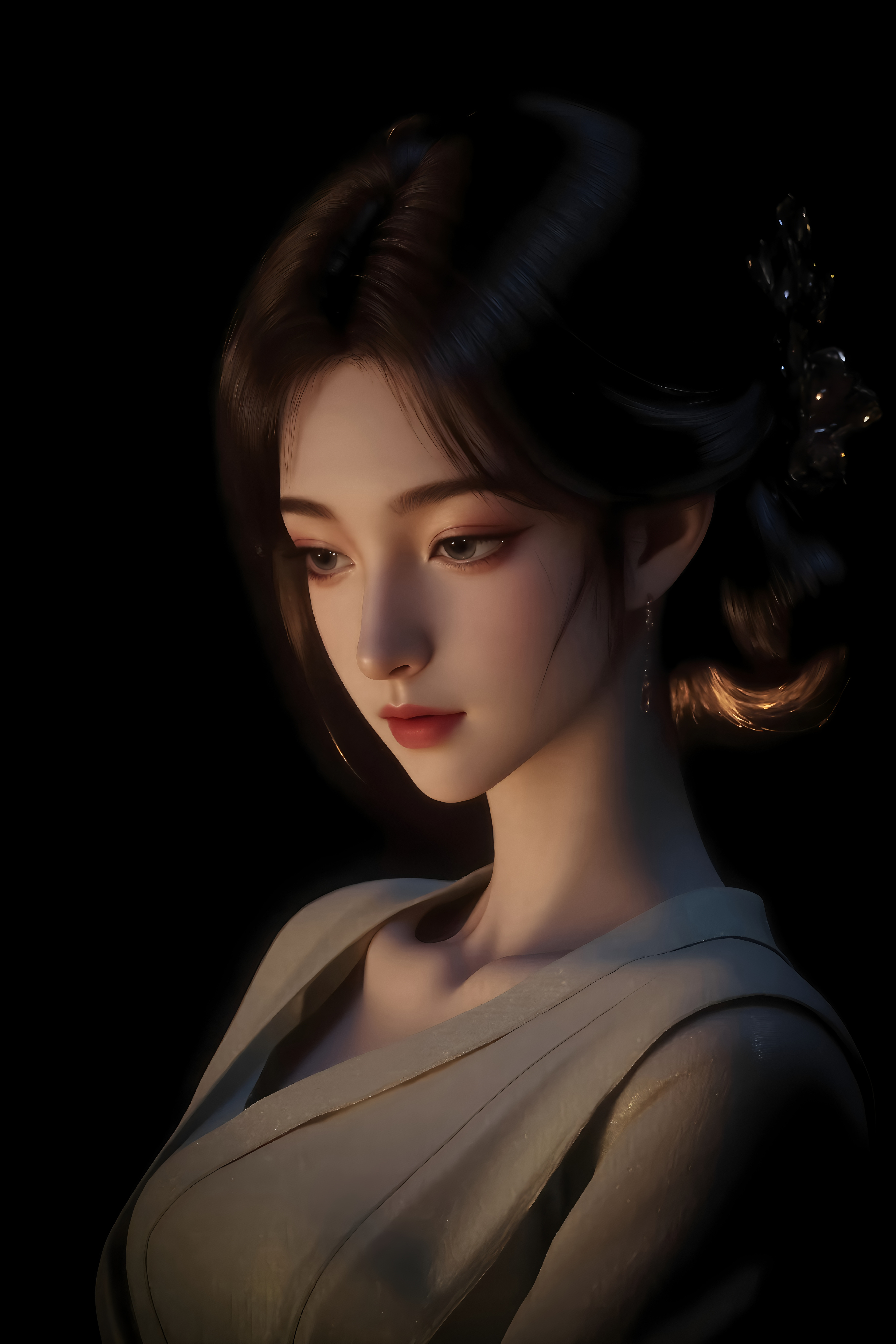 凡人修仙传梅凝-AI图集绘画二次元手机高清壁纸（零差评国漫女神）