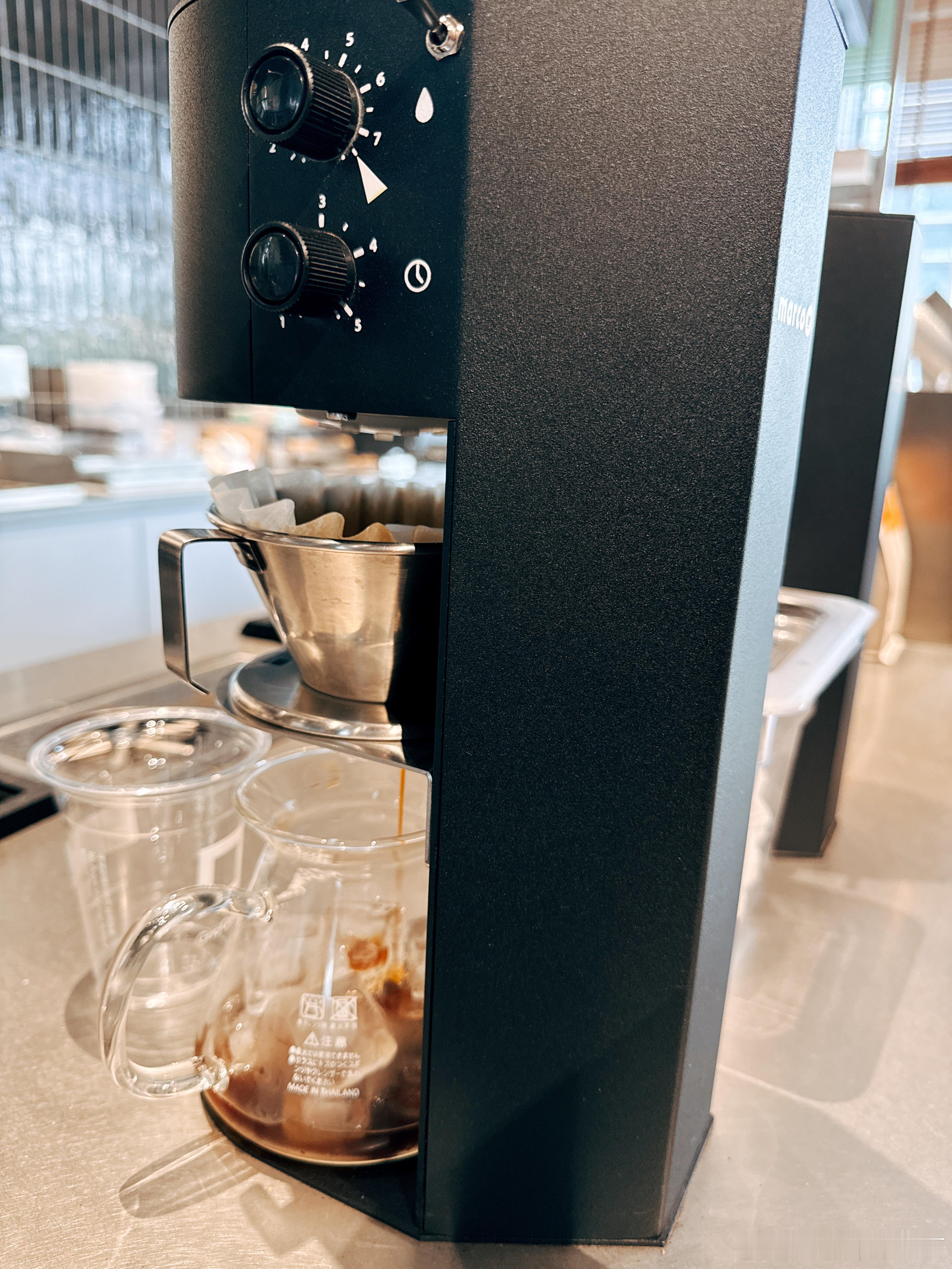 之前来GridCoffee都没留意有「假手冲」第一次试挺新奇的本来以为是单水柱