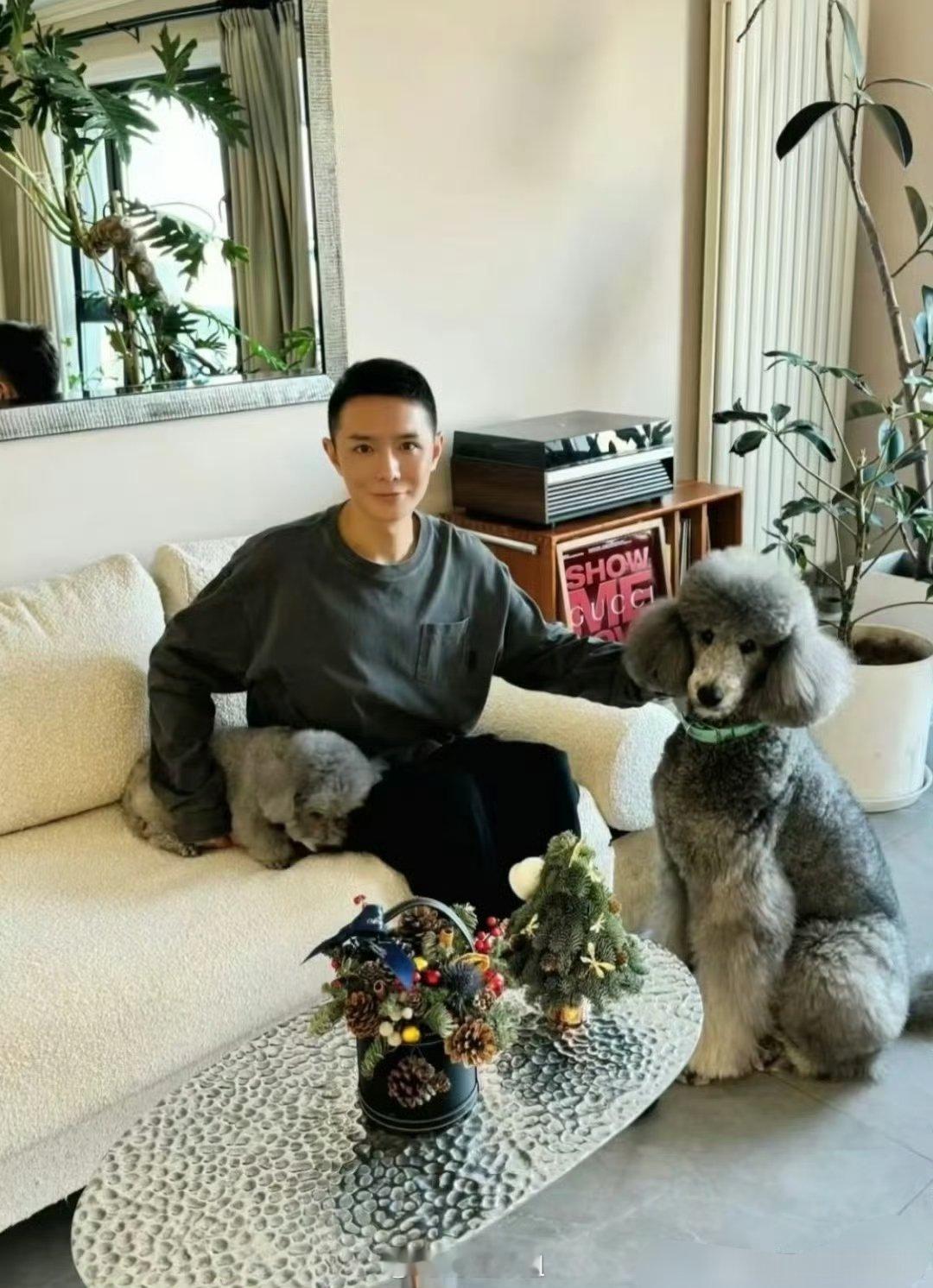 vogue的主编刘冲现在关注了梓渝，估计是看到在年会上梓渝带来的流量不小啊，这是