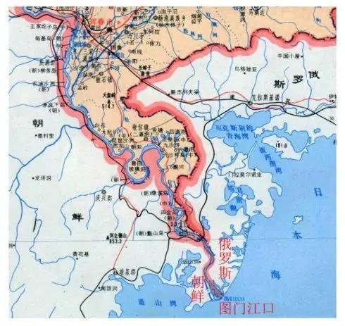 日本死穴：打通图们江出海口！眼下东北亚博弈到了刺刀见红的时候，破局的死穴就一个