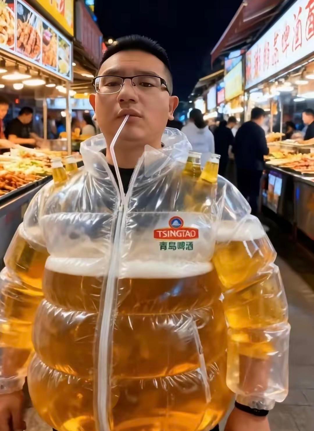 这衣服要是被巴黎世家看到了，怎么高低卖个10来万吧。这炸街的衣服我们普通人还是看