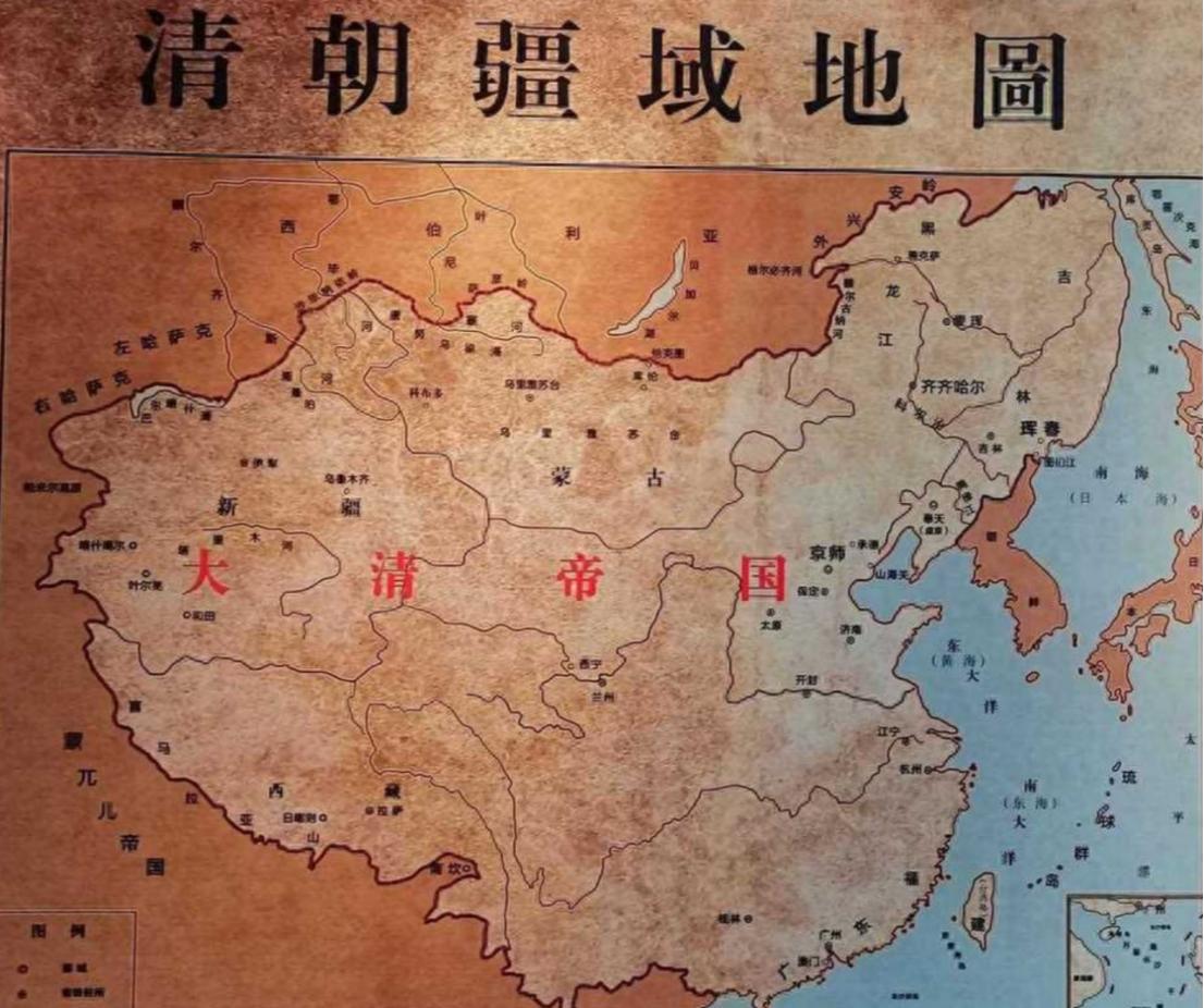从晚清约1300万平方公里，到今天约960万平方公里，我们丢失的340万平方公里