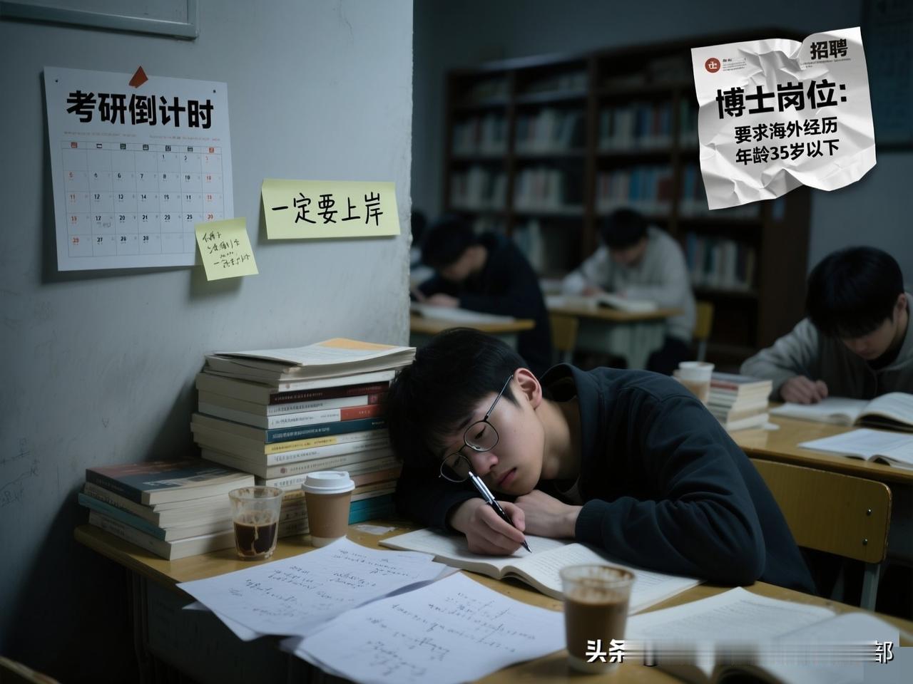 真不是贩卖焦虑，最近跟几个博士生聊天，心里挺不是滋味的。有个兄弟，农村出来的